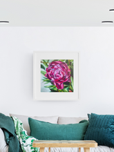 Load image into Gallery viewer, Friendship Blooms Peony Flower Giclee Paper Print Allison Luci Art