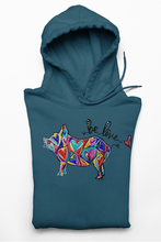 Load image into Gallery viewer, Be Love Pig Shaped Heart Art Hoodies (No-Zip/Pullover) - 5 Colors