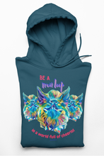 Load image into Gallery viewer, Be a Fruit Loop Hoodie (No-Zip/Pullover) with Colorful Pig Portrait - 3 Colors