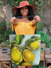 Load image into Gallery viewer, Lemon Art - You are my Sunshine Tote Bags