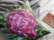 Load image into Gallery viewer, Peony Art - Friendship Blooms Throw Pillow 16" x 16"