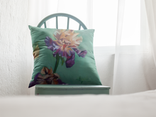 Load image into Gallery viewer, Iris Discovered Treasure Throw Pillow
