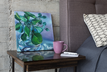 Load image into Gallery viewer, Botanical Pilea Money Plant Gallery Wrapped Canvas