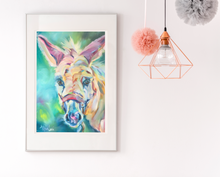 Load image into Gallery viewer, Biscuit Donkey Fine Art Print