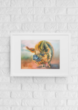 Load image into Gallery viewer, Pig Painting Print - Hans2 from Arthur's Acres