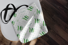 Load image into Gallery viewer, Find your Inner Peas Tote Bags