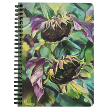 Load image into Gallery viewer, Beauty at Every Stage Sunflower Notebook / Journal
