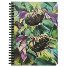 Load image into Gallery viewer, Beauty at Every Stage Sunflower Notebook / Journal