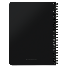 Load image into Gallery viewer, Be Kind Rainbow Art Notebook - Black
