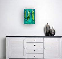 Load image into Gallery viewer, Find Your Inner Peas Gallery Wrapped Canvas Print