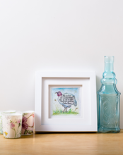 Load image into Gallery viewer, Turkey Love ART with Mother Teresa Quote Paper Print Allison Luci Art