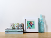 Load image into Gallery viewer, Discovered Treasure Iris Flower Giclee Paper Print Allison Luci Art