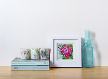 Load image into Gallery viewer, Friendship Blooms Peony Flower Giclee Paper Print Allison Luci Art