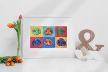 Load image into Gallery viewer, Pig Snouts Paper Art Print - 3 Sizes