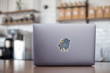 Load image into Gallery viewer, Grandma Lucy Pig Rescue Art Sticker