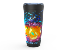 Load image into Gallery viewer, viking tumbler abstract art allison luci art hot cold beverage