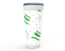 Load image into Gallery viewer, Find Your Inner Peas Viking Tumbler - White