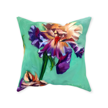 Load image into Gallery viewer, Iris Discovered Treasure Throw Pillow