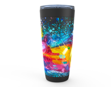 Load image into Gallery viewer, viking tumbler abstract art allison luci art