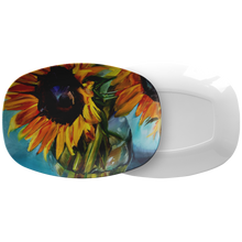 Load image into Gallery viewer, Sunflower Serving Platter
