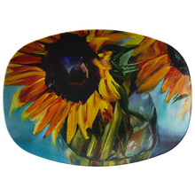 Load image into Gallery viewer, Sunflower Serving Platter