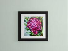 Load image into Gallery viewer, Friendship Blooms Peony Flower Giclee Paper Print Allison Luci Art