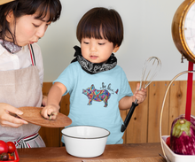 Load image into Gallery viewer, Be Love, Spread Love Pig Shape Heart Art T-Shirt (Toddler Sizes) - 3 Colors