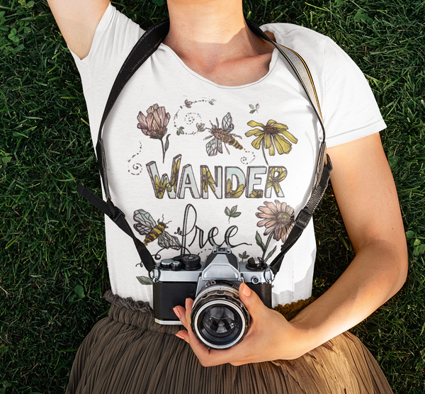 Wander Free Women's SLIM Fit T-Shirts - 3 Colors