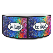 Load image into Gallery viewer, Be Kind Pet Bowl  Black