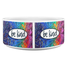 Load image into Gallery viewer, Be Kind Pet Bowl - White