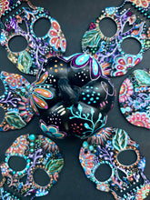 Load image into Gallery viewer, Small Reain Colorful3-D Pumpkins Halloween Boho Art - Decoration
