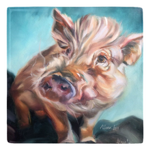 Load image into Gallery viewer, penny lane magnet arthur&#39;s acres pig painting allison luci
