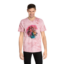 Load image into Gallery viewer, Ramsey Lion Art Pink Unisex Tie Dye T-Shirt
