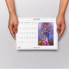 Load image into Gallery viewer, 2026 Bejeweled Animal Artworks Calendar Allison Luci
