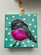 Load image into Gallery viewer, Sweet Robin 4x4 Painted Ornament

