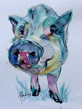 Load image into Gallery viewer, Goosepond Mountain Sanctuary Moe’s Portrait - multiple sizes Allie for the Soul
