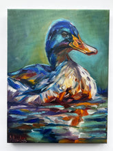 Load image into Gallery viewer, Peace Runs Deep Original Oil Painting 9”x12”
