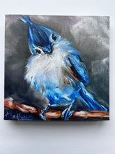 Load image into Gallery viewer, Canvas Print Keep a Light in my Soul Bird canvas Print - Allison Luci Art
