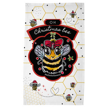 Load image into Gallery viewer, Oh Christmas Bee Tea Towel
