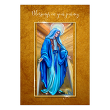 Load image into Gallery viewer, Blessed Mother Folded Note Cards - Set of 10

