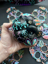 Load image into Gallery viewer, Small Reain Colorful3-D Pumpkins Halloween Boho Art - Decoration
