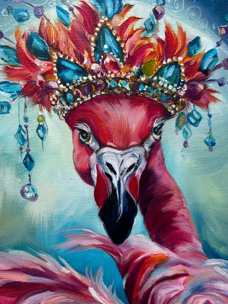 Dare to be Different Original Oil Painting 12”x12”
