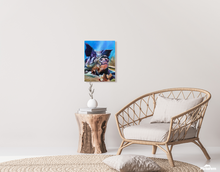 Load image into Gallery viewer, Sweet Aaron Pig Portrait CANVAS Print (Gallery Wrapped) Odd Man Inn Animal Refuge
