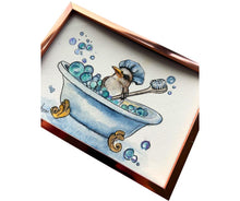 Load image into Gallery viewer, Soak, Suds, Joy, Repeat Original Watercolor Painting 5” x 7”

