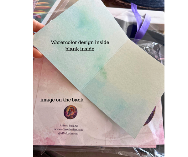 Bird Love Thank You Notecards Set of 6 or 12