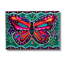 Load image into Gallery viewer, Summer Collection Boho Butterfly 5x7 Original Painting
