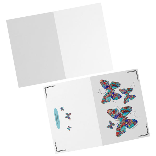 Butterfly Love Greeting Cards - Set of 10 or 30