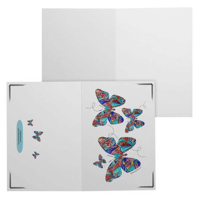 Butterfly Love Greeting Cards - Set of 10 or 30