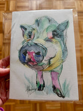 Load image into Gallery viewer, Goosepond Mountain Sanctuary Moe’s Portrait - multiple sizes Allie for the Soul
