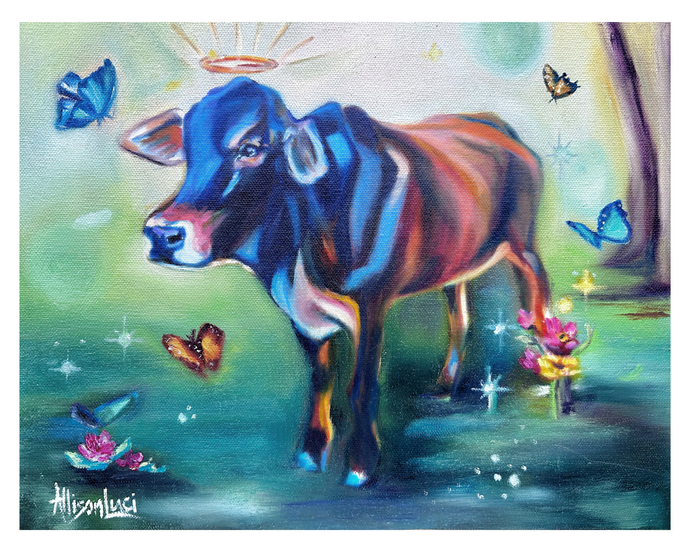 Carrot Buffalo Memorial Painting Giclee Fine Art Paper Print PRINT STOCK SALE